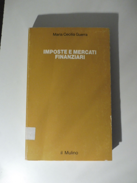 Imposte e mercati finanziari